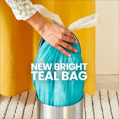 Glad ForceFlex MaxStrength Bahama Bliss Drawstring Trash Bags - Febreze Freshness - 4gal - 34ct