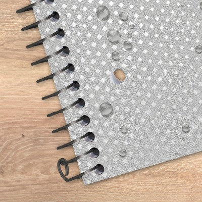 Five Star 8.5"x11" Active College Ruled Notebook 80 Pages White