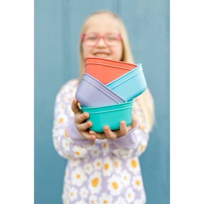 Re-Play 12oz Square Dining Bowl - Melon
