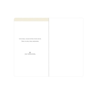 Day Designer 2024-25 Monthly Planner 6.125"x3.625" Stapled Les Fleurs