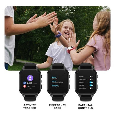 PlayZoom 4 Kids Smartwatch with Camera - Gamer Blue