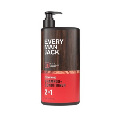Every Man Jack 2-in-1 Shampoo + Conditioner - Cedarwood - 16 fl oz