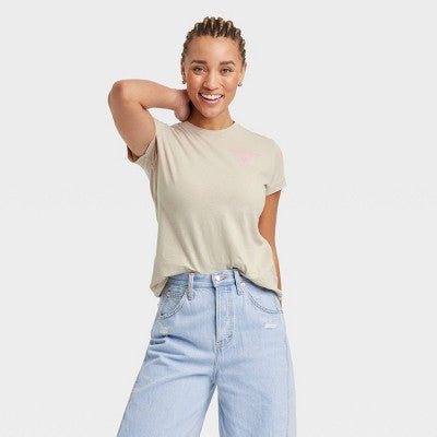 Women's Short Sleeve Pullover T-Shirt M