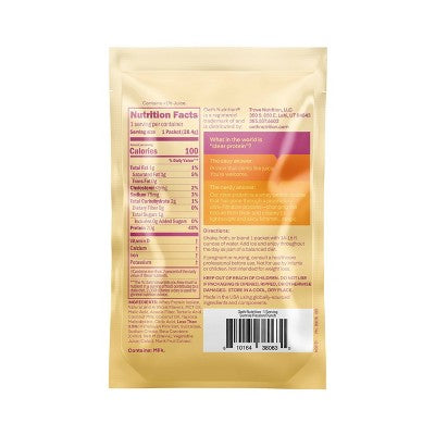 Oath Nutrition Tray Protein Powder - Sunrise Passion Punch - Whey - 20g Protein - Single Serve