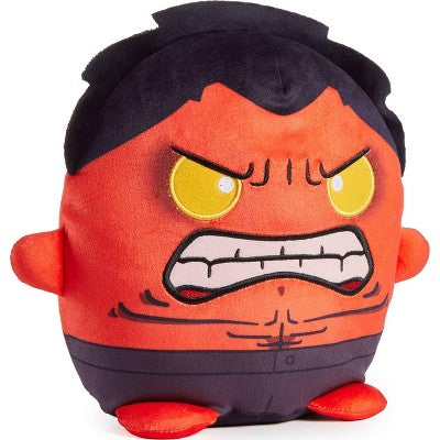 Marvel Cuutopia Red Hulk Plush Toy, 7" Collectible Soft Doll, Captain America: Brave New World