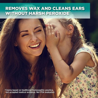 Similasan Ear Wax Removal Kit with Ear Drops and Bulb Syringe for Gentle Ear Cleaning, 0.33 fl oz