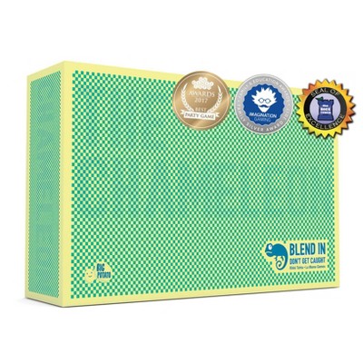 The Chameleon Board Game: Social Skills Party Games for 3-8 Players with Cards, Dice & Instructions by Big Potato