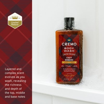 Cremo Body Wash - Cozy Embers - 16 fl oz