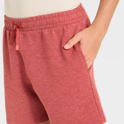 Boys' Mesh Spacer Shorts - All In Motion Dark Red L