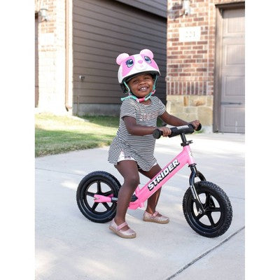 Strider Sport 12" Kids' Balance Bike - Pink: Adjustable Handlebar & Seat, Steel Frame (LOCAL PICKUP ONLY)