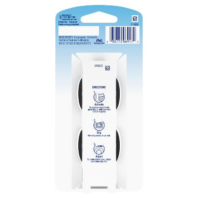 2ct Febreze Auto Tropical Beach