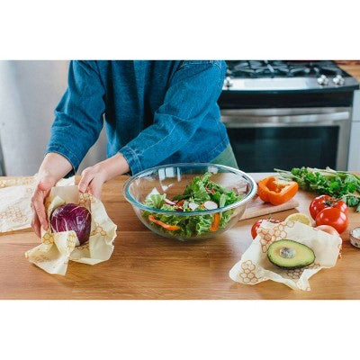 Bee's Wrap Reusable Beeswax Compostable Sandwich Wrap