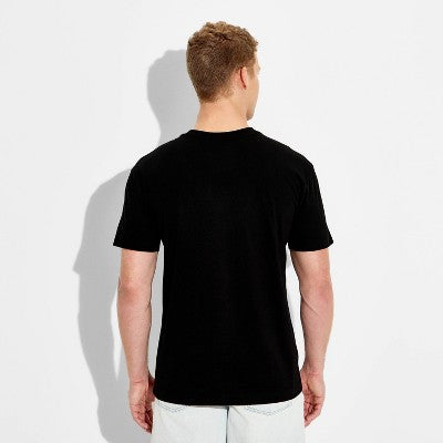Pride Adult Short Sleeve Heart Logo T-Shirt - Black XL