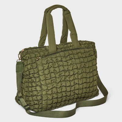 Soft Weekender Bag - A New Day Green