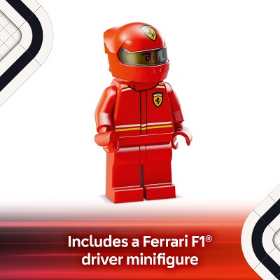 LEGO Speed Champions Ferrari SF-24 F1 Race Car Building Set and Toy Driver 77242