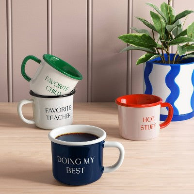 13oz Stoneware FAVORITE CHILD Camper Mug - Room Essentials (LOCAL PICKUP ONLY)