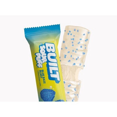 Built Bar Blue Razz Blast Sour Puff Protein Bars - 16g Protein - 1.45oz/4ct