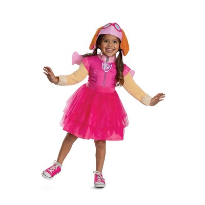 PAW Patrol Nickelodeon Girls' Skye Deluxe Tutu Costume Jumpsuit 3T-4T