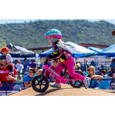 Strider Sport 12" Kids' Balance Bike - Pink: Adjustable Handlebar & Seat, Steel Frame (LOCAL PICKUP ONLY)