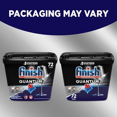 Finish Fresh Quantum Dishwasher Detergent Tablets - 72ct