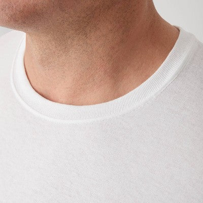 Hanes Men's 3pk Undershirts - White M